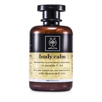 Body Calm Bath And Shower Gel with Olive & Chamomile (For Sensitive Skin)