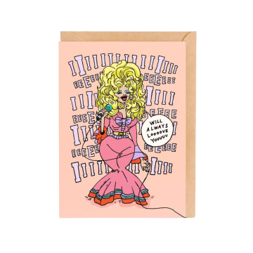 Dolly Greeting Card