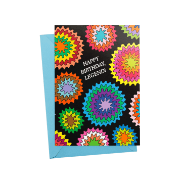 Birthday Legend Greeting Card