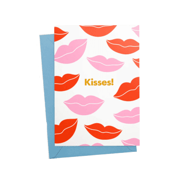 Kisses Greeting Card