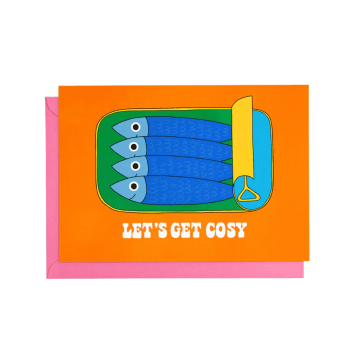 Let's Get Cosy Greeting Card