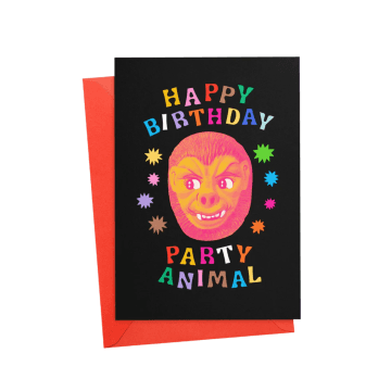 Party Animal Greeting Card