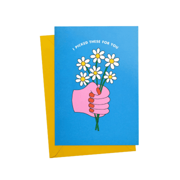 Picked Flowers Greeting Card